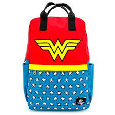 Shipped with usps priority mail. Wonder Woman Dc Comics Loungefly Backpack 43cm Nautical Shop Milan