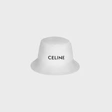 Celine Bucket Hat In Cotton White 2au5b123n 01bc Celine