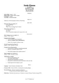 Graduate Cv Template A4