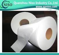 100% Natural Jumbo Roll Tissue Paper for Diaper Production with SGS (HG-034)