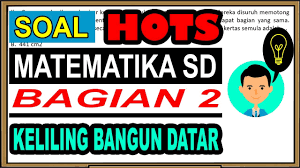 Cara menghitung keliling segitiga k = s + s + s k = 8 + 9 + 10 k = 27 cm jadi, keliling segitiga tersebut adalah 27 cm. Soal Hots Matematika Sd Bagian 2 Keliling Bangun Datar Youtube