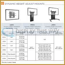 Maybe you would like to learn more about one of these? Chief Large Fusion Dynamic Height Adjust Tv Wall Mount Lsd1u