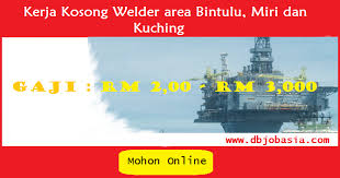 Visit jobs jawatan kerja to get the latest jobs available (jawatan kosong terkini) in malaysia. Kerja Kosong Welder Area Bintulu Miri Dan Kuching Dbjobasia Com Terbaru Jawatan Dibuka
