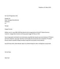 Contoh Surat Pengunduran Diri Buat Kamu Yang Mau Resign Resignation Accounting Surat