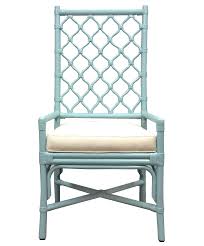 Alor Arm Chair Rattan Dining Chairs Dining Chairs Blue Dining Chair