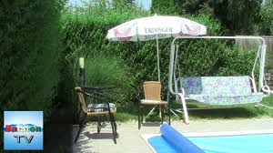 Ferienhauser Plattensee Mit Pool Balaton Tv Patio Umbrella Outdoor Decor Patio