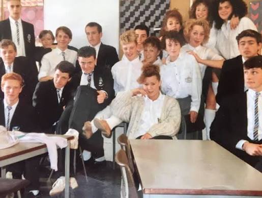 Clarke Road High School class photos from years ago