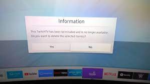 Samsung electronics explained why the twitch tv app was taken down, on samsung smart tvs, developers can create and submit apps using an the possibility that the twitch app was harvesting data from its users remains. Twitch App Removed From Samsung Tvs Here Re Some Alternatives You Can Try Piunikaweb