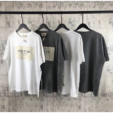 M = 70 x 104 Essentials Fear Of God Fog Tshirt Baju Suga Bts Shopee Indonesia