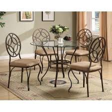 There is something about the hard metal that is malleable enough to make into loops as swirls, that gives any furniture a real statement. Prettytrip Com Dining Room Sets 5 Piece Dining Set Round Dining Set