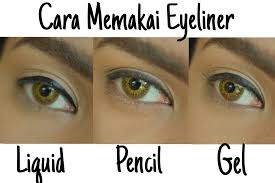Cara Memakai Eyeliner 3 Tipe Liquid Pensil Gel Youtube