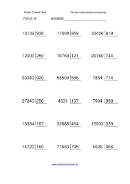 Division Exacta Orientacion Andujar 1 Divisiones Matematicas Fichas De Matematicas Actividades De Matematicas