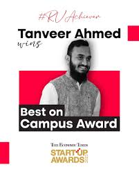 We take immense pride in announcing that Mr. Tanveer Ahmed, a distinguished  alumnus of RV College of Engineering, has won the prestigious 'Best