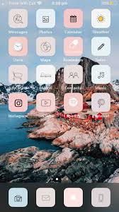 Best way to experience a more calm iphone screen instead of looking at a busy and cluttered aesthetic. Ios 14 Aesthetic Home Screen Ideas For Iphone All Things How