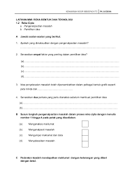 Tempat duduk amin ialah di sebelah ________ ani. Jom Download Soalan Peperiksaan Akhir Tahun Reka Bentuk Dan Teknologi Tingkatan 2 Yang Berguna Khas Untuk Para Ibubapa Perolehi Cikgu Ayu