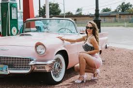 Image result for Dusk Rose 1957 Thunderbird