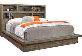 The platform bed comes in various colors you can mix and. Aspenhome Modern Loft King Platform Bed With Dual Usb Ports Belfort Furniture Platform Beds Low Profile Beds