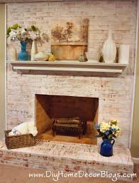 What to do with a brick fireplace in a living room? How To Paint A Brick Fireplace Painted Brick Fireplaces Brick Fireplace White Wash Brick