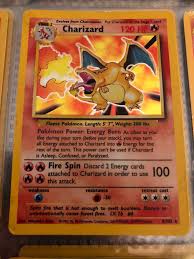 The sun previously spoke to a card collecting expert about the pokemon cards you should be looking out for. Collectible Charizard Pokemon Card 4 102 Holo Holofoil Base Set Mp Charizard Base Set Pokemon Online Gaming Store For Cards Miniatures Singles Packs Booster Boxes