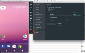 A lockscreen with a bouncer is displayed when the user has selected a privacy type with which to unlock the device, as shown below. How To Set Up Android Emulator Proxy Settings Stack Overflow