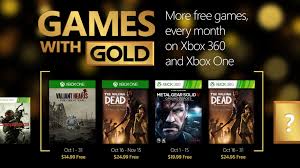Juegos gratis para xbox 360 y xbox. Juegos Con Gold En Xbox Live Octubre De 2015