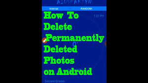 Step 3 confim to erase your photos and other data. How To Delete Permanently Deleted Photos On Android Youtube