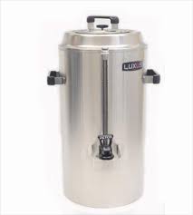 A gallon of coffee is enough to serve about 20 people when using a small paper cup or china coffee cup that holds 6 ounces. Party Rental Products 3 Gallon Coffee Thermos Coffee Smith Party Rentals