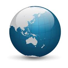 Vector Of Globe Earth World Planet Png And Vector With Transparent Background For Free Download Cartoon Globe Globe Vector Painted Globe