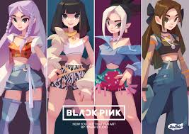 Free download blackpink x bts wallpaper bts x blackpink x twice x got7 for desktop, mobile & tablet. Blackpink Anime Fanart