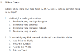 Kunci jawaban agama islam kelas 8 bab 7 halaman 127. Jawaban Pg Pai Kelas 7 Halaman 183 Bab 12 Al Khulafau Ar Rasyidun Bastechinfo