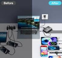 500W USB-C Fast Charger, 8-Port USB Charging Station, GaN III. Pro Dual  100W PD PPS Fast Charging Station, Multi-Device Support, Laptop Wall  Charger ...