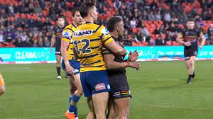 Panthers hooker api koroisau charged for tripping. Nrl 2020 Ryan Matterson Pure Class Act In Distressing Api Koroisau Head Injury