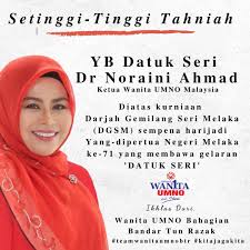 Ismail sabri yaakob mahdzir khalid mohamed khaled nordin: Tahniah Yb Datuk Seri Dr Noraini Wanita Bandar Tun Razak Facebook