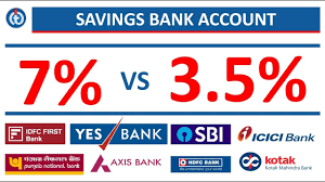 To navigate this menu, use the left & right arrow keys to change tabs. 7 Vs 3 5 Savings Bank Account Interest Rates Youtube