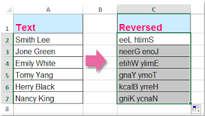 Code (short for source code) is a term used to describe text that is written using the protocol o. How To Reverse Text String Or Words Order In Excel