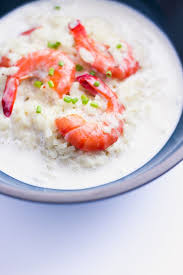 Risotto Crevettes Emulsion Lait De Coco Citron Vert Recettes De Cuisine Recette Risotto Recette Risotto Crevette