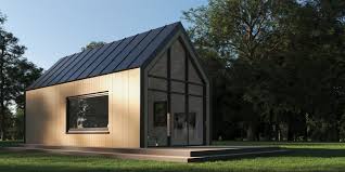 Modernes Sommerhaus Mit Mezzanine 8 50 X 4 00m 35m2 Holzhaus Gartenhaus Gartenhaus Sommerhaus Haus