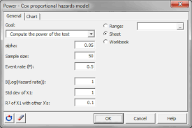 Statistical Power For Cox Model Statistical Software For Excel