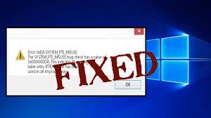 A stop error or exception error, commonly called the blue screen of death (bsod) or blue screen, is an error screen displayed on windows computers following a fatal system error. 7 Working Solutions To Fix System Pte Misuse Bsod Error In Windows 10