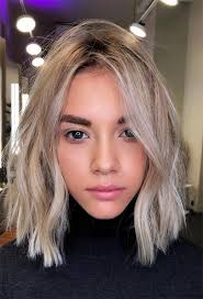 Medium hair updos for oval faces hide excessive elongation of cheekbones with the help of additional volume cascade is the most common haircut for oval faces. Lob Haircut Trend 63 On Trend Long Bob Haircuts Hairstyles To Inspire Oval Face Haircuts Oval Face Hairstyles Long Face Haircuts