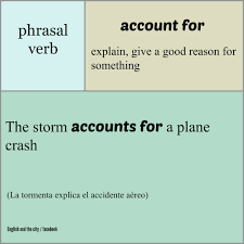 Phrasal Verb Account For