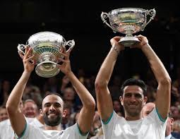 Los colombianos defienden el trofeo tras la cancelación de la edición 2020. Farah Y Cabal Perplejos Por La Gloria En Wimbledon Es Una Locura Soy Nueva Prensa Digital