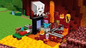 Thankfully, considering how rare ancient debris is, you aren't going to be crafting a full set of netherite armor out of 24 netherite ingots. The Nether Portal 21143 Lego Minecraft Sets Lego Com For Kids