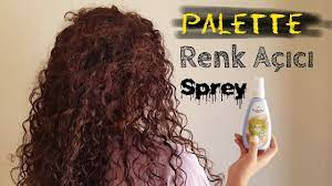 palette naturals renk acici sac sprey merak edilenler nasil kullanilir youtube