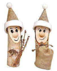 Basteln sie mit ihren kindern zu weihnachten. Braun Schulbedarf Fur Schule Und Kindergarten Birkenstammchen Dekoriert Zu We Basteln Weihnachten Naturmaterialien Holz Basteln Weihnachten Weihnachten Holz