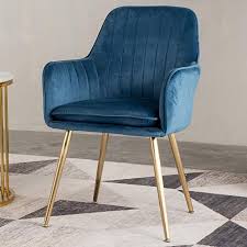 Amazon Com Lansen Furniture Modern Living Dining Room Accent Arm Chairs Club Guest With Gold M Dining Room Accents Upholstered Dining Chairs Accent Arm Chairs