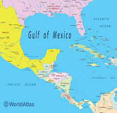 The gulf of mexico, located between the florida and yucatan peninsulas, is a great place to vacation, live, and work. Gulf Of Mexico Worldatlas