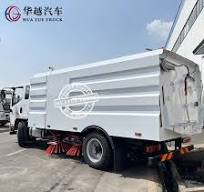 FAW 4X2 10cbm Advanced Road Sweeper Street Clean Garbage ...