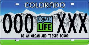 The motor vehicle division (mvd) provides much more information on the subject. Colorado S Donate Life License Plate American Transplant Foundation