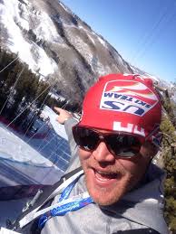 Coach Chris Beckmann is back, showing off the gorgeous Birds of Prey course  during men's DH training.